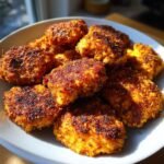 Air Fryer Nuggets with Sumac Lemon Dust