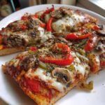 Air Fryer Oil-Free Vegan Pizza