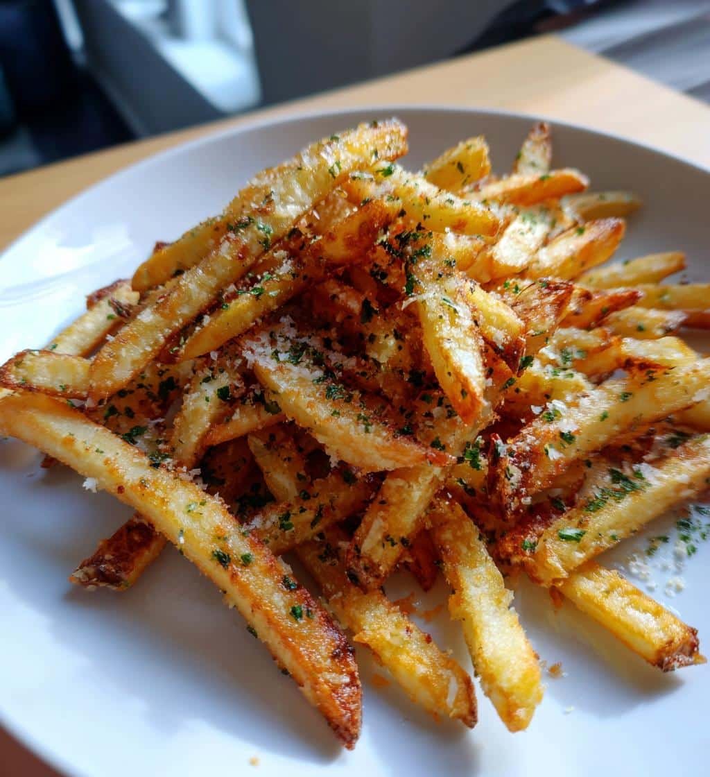 Air Fryer Parmesan Truffle Fries
