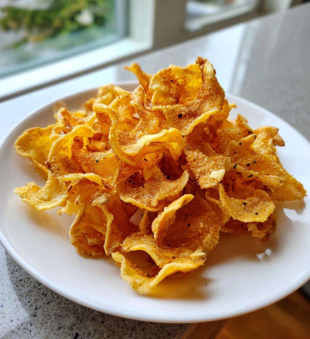 15-Minute Air Fryer Pasta Chips - Irresistibly Crispy Snack 4 Air Fryer Pasta Chips (Classic Viral) - detail 1
