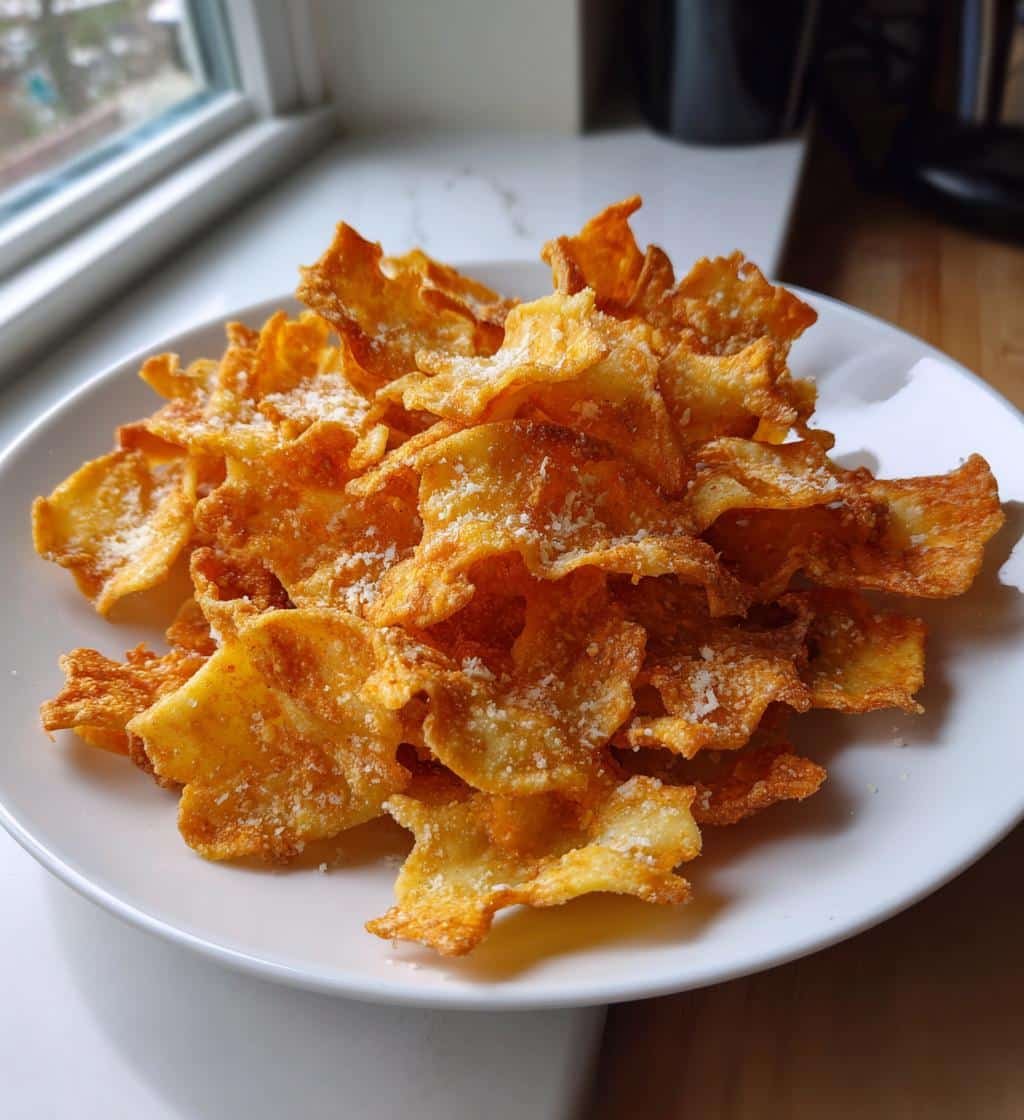 Air Fryer Pasta Chips (Classic Viral)