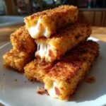 Air Fryer Pepperoni Pizza Cheese Sticks