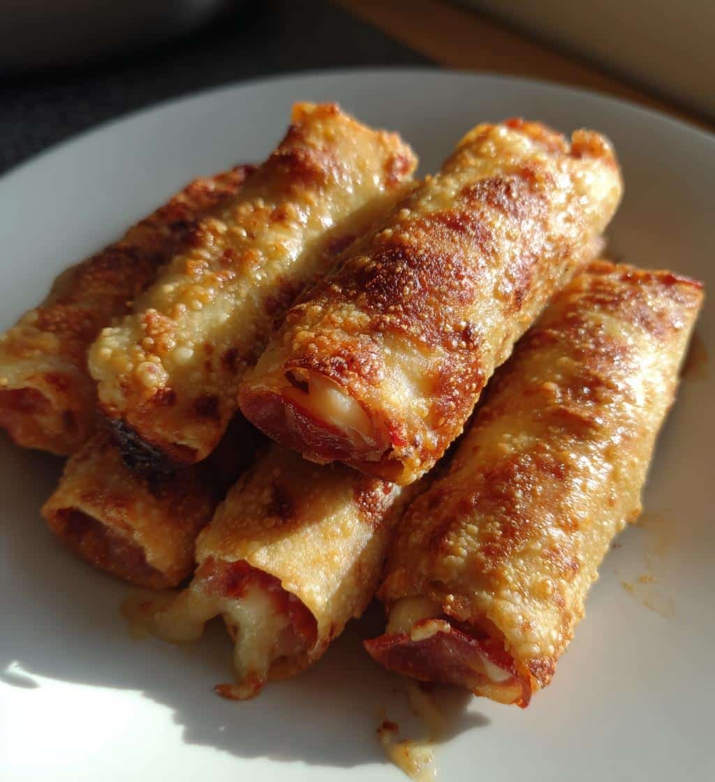 Air Fryer Pizza Rolls Pepperoni