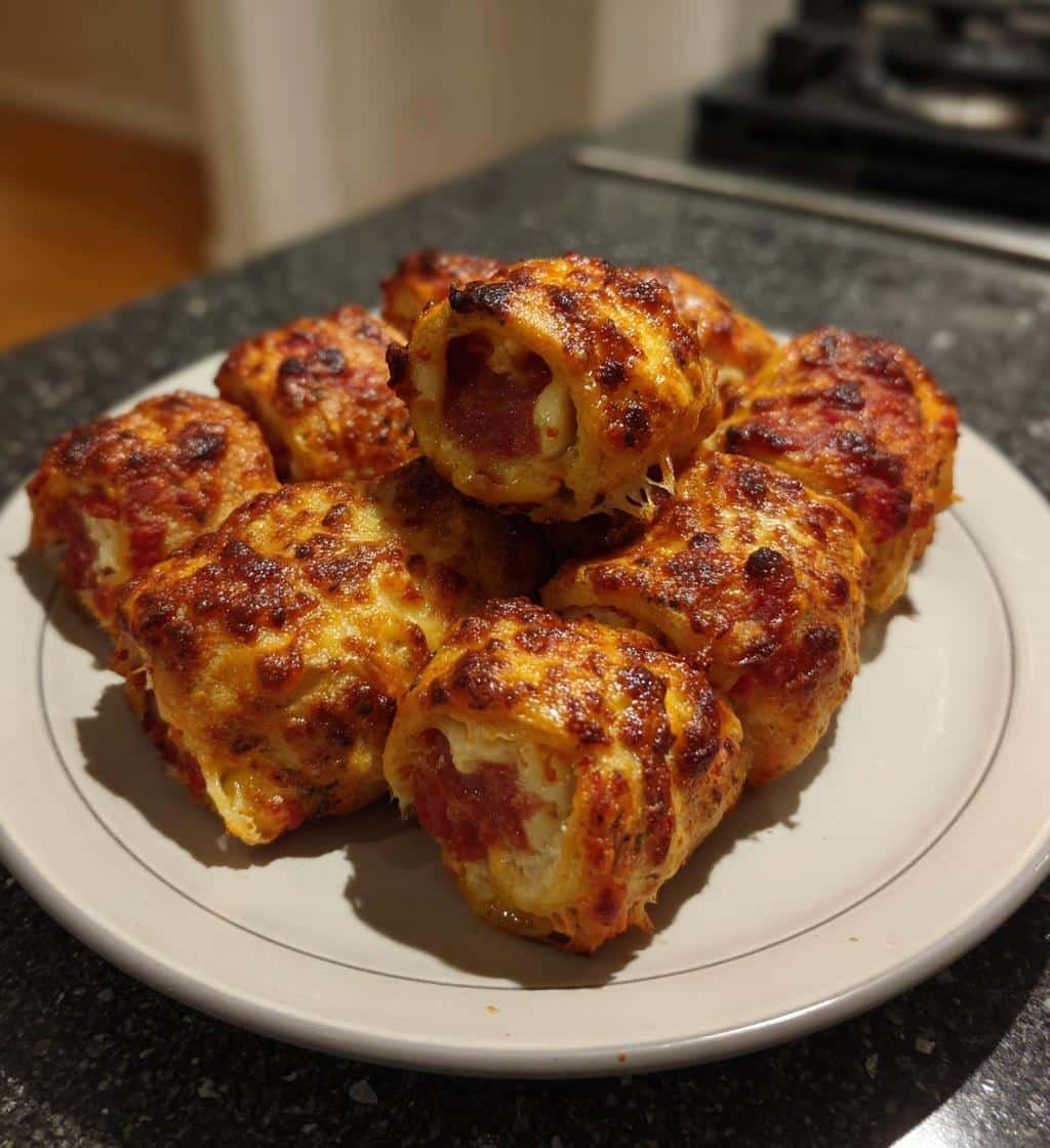 Air Fryer Pizza Rolls Sausage - detail 1