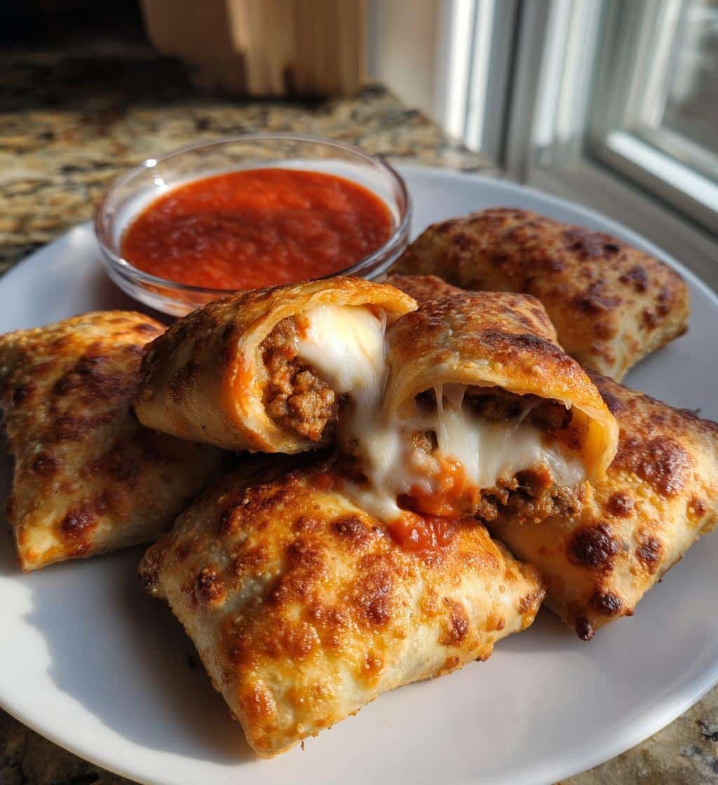 Air Fryer Pizza Rolls Sausage - detail 1