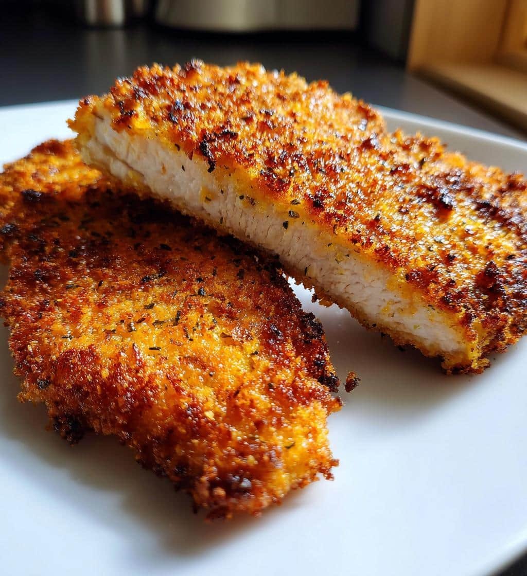 Air Fryer Pork Schnitzel Recipe