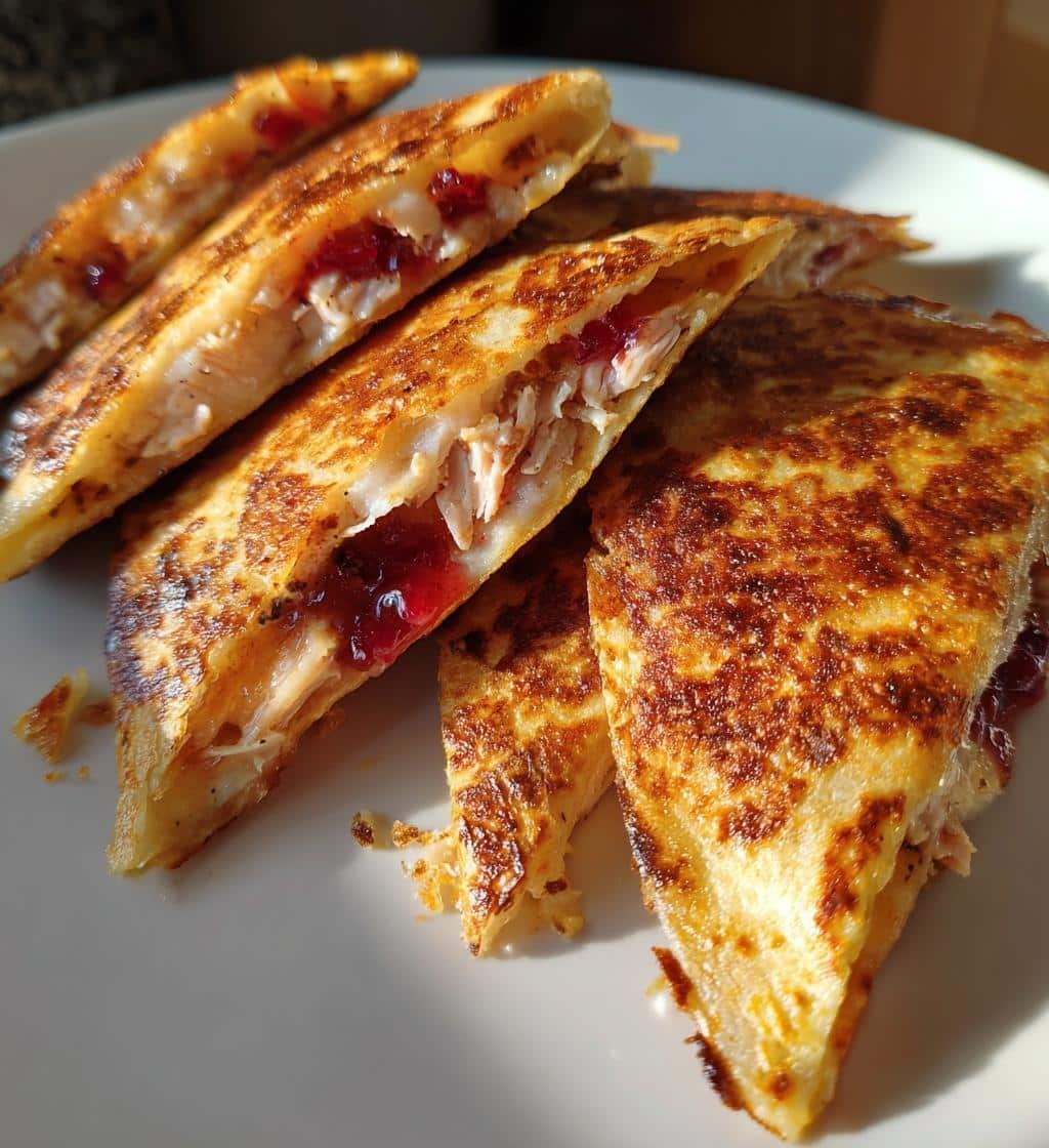 Air Fryer Pulled Turkey & Cranberry Holiday Wedges