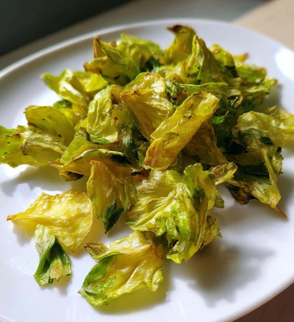 Air Fryer QUICK Crispy Garlic & Basil Chips - detail 1