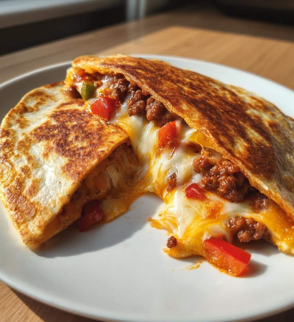 Air Fryer Quesadilla - Chorizo - detail 1