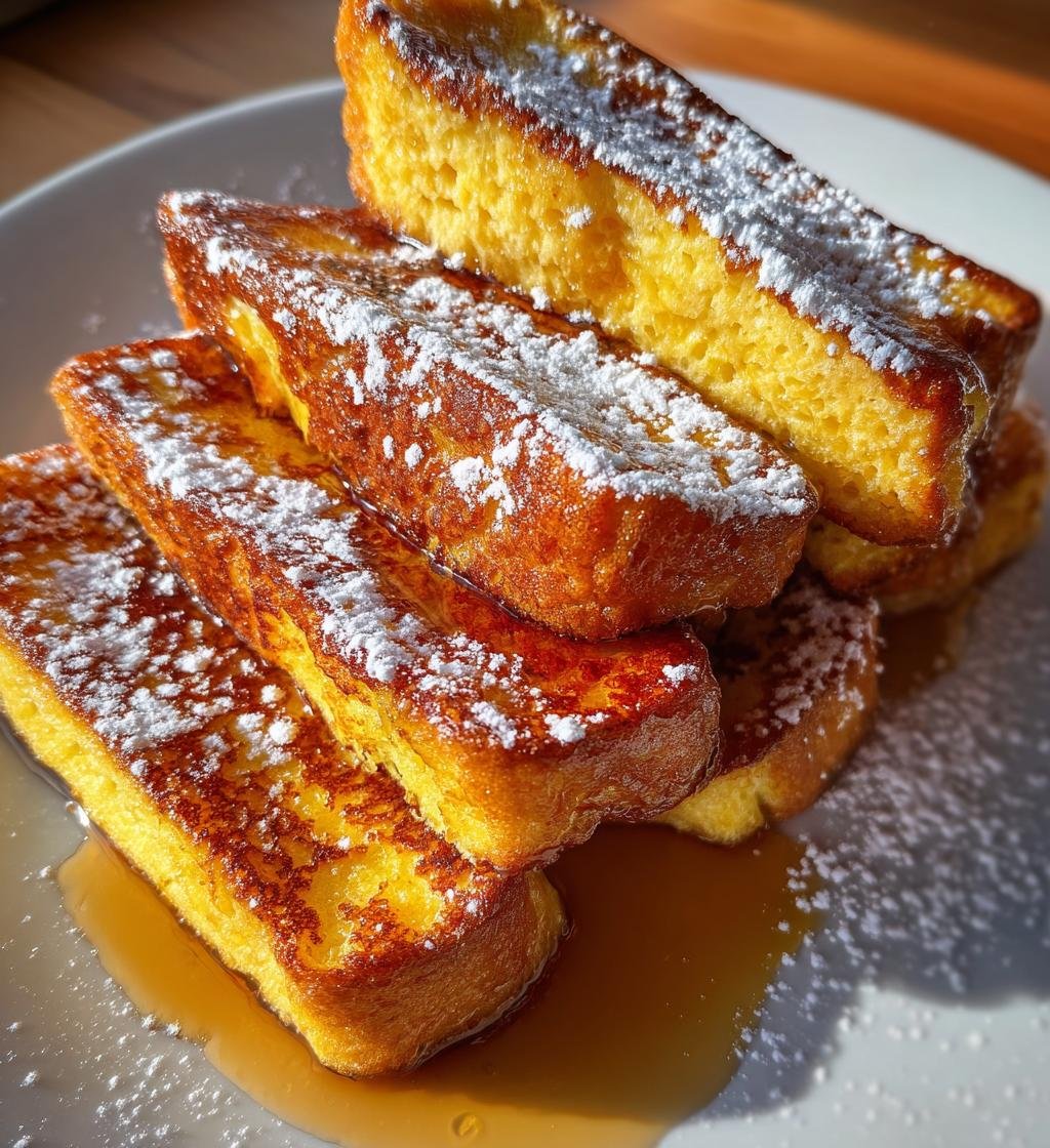 Air Fryer Quick French Toast Sticks (Classic)