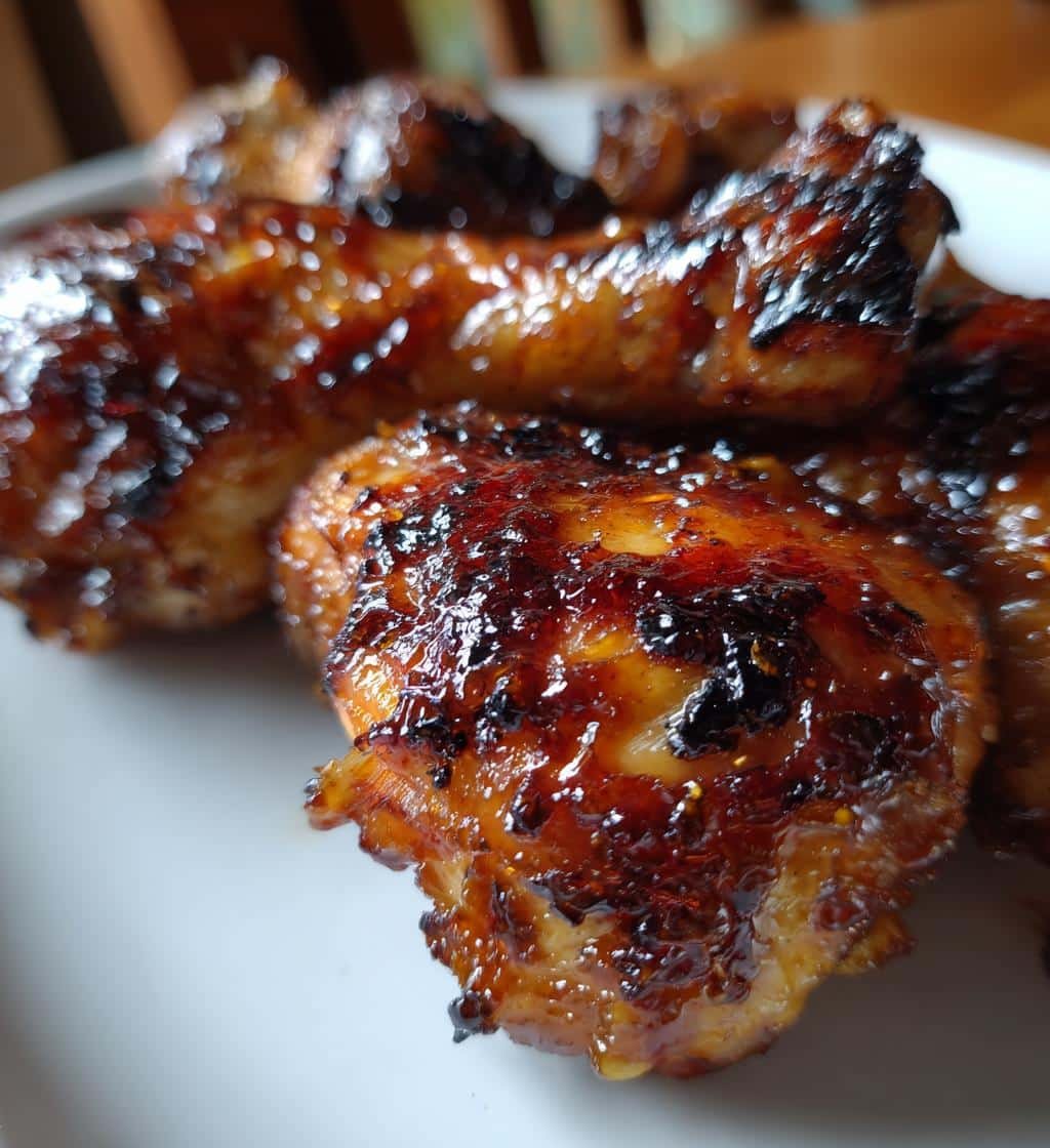 Air Fryer Quick Orange Marmalade Sticky Drumsticks - detail 1