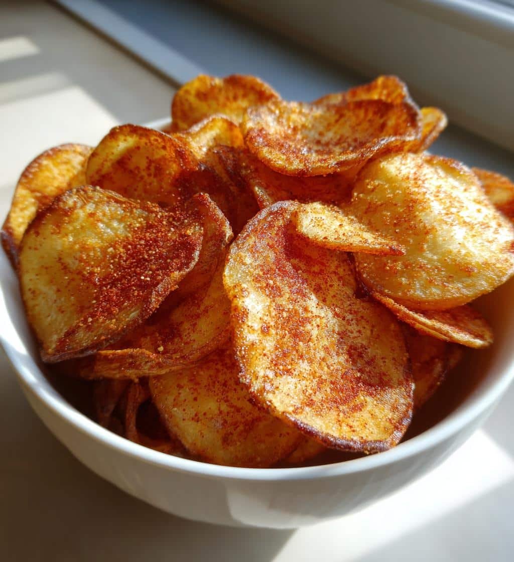 Irresistible Air Fryer Quick Sweet Paprika & Garlic Chips 4 Air Fryer Quick Sweet Paprika & Garlic Chips - detail 1