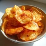 Air Fryer Quick Sweet Paprika & Garlic Chips
