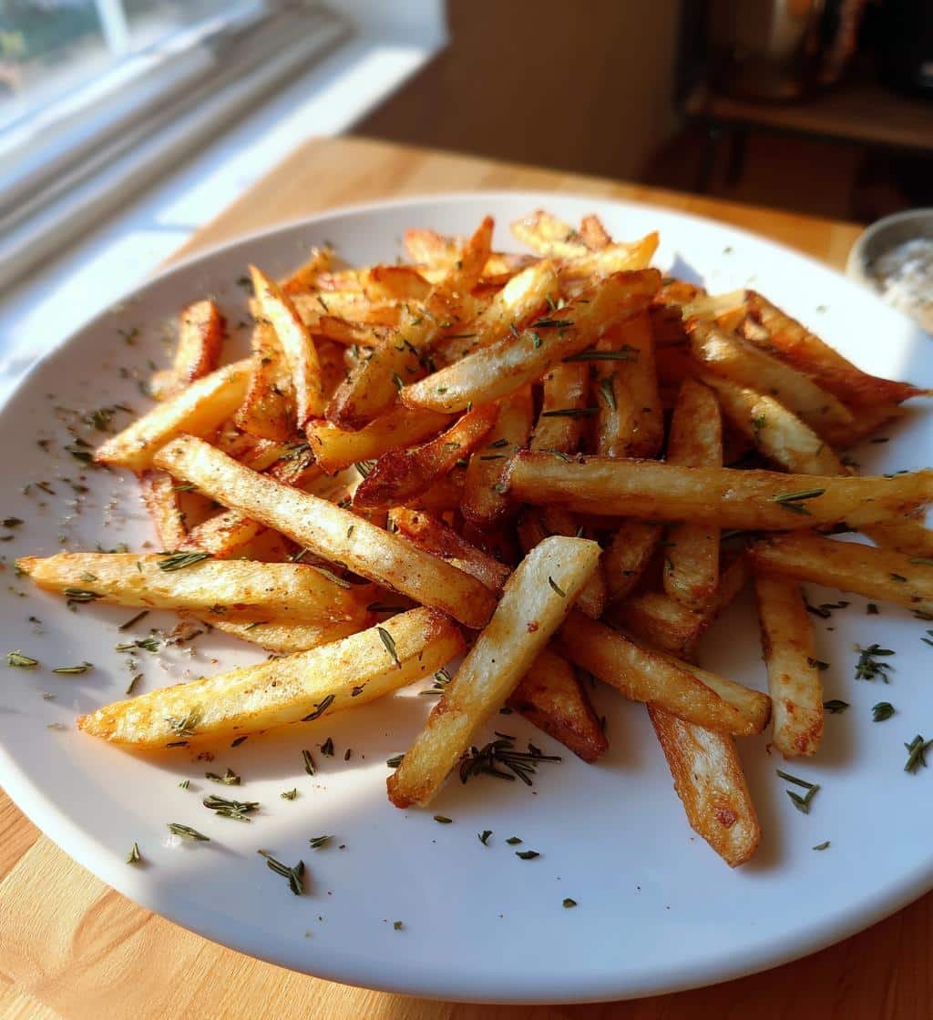Air Fryer Rosemary Thyme Fries