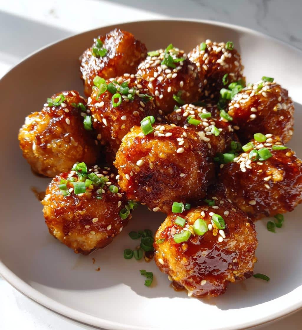 Air Fryer Salmon bite nuggets (teriyaki)