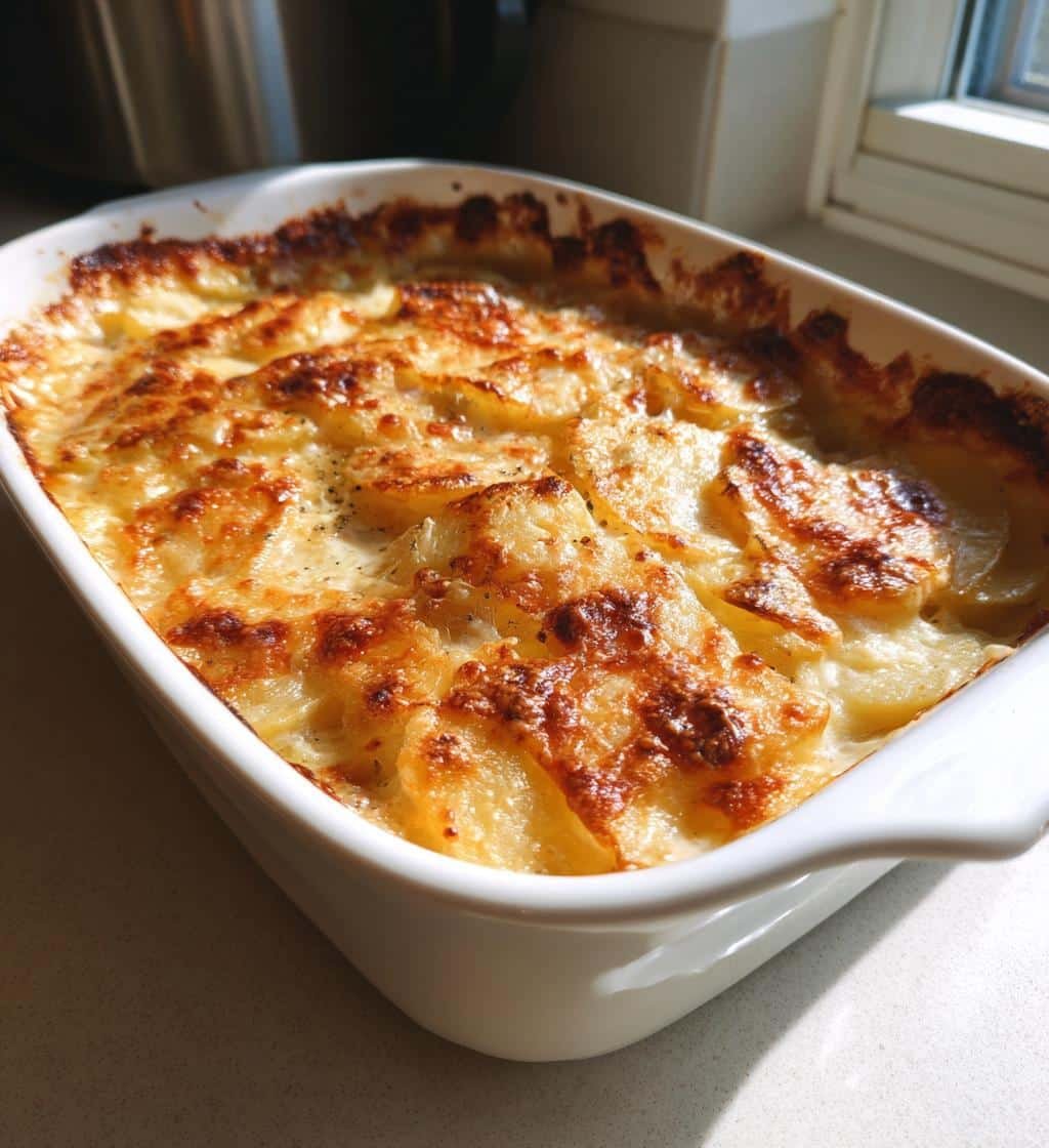 Air Fryer Scalloped Potatoes - detail 1