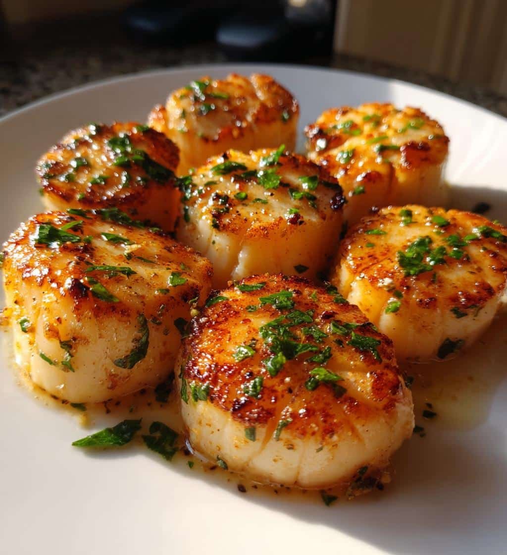 Air Fryer Scallops  Pan Seared - detail 1