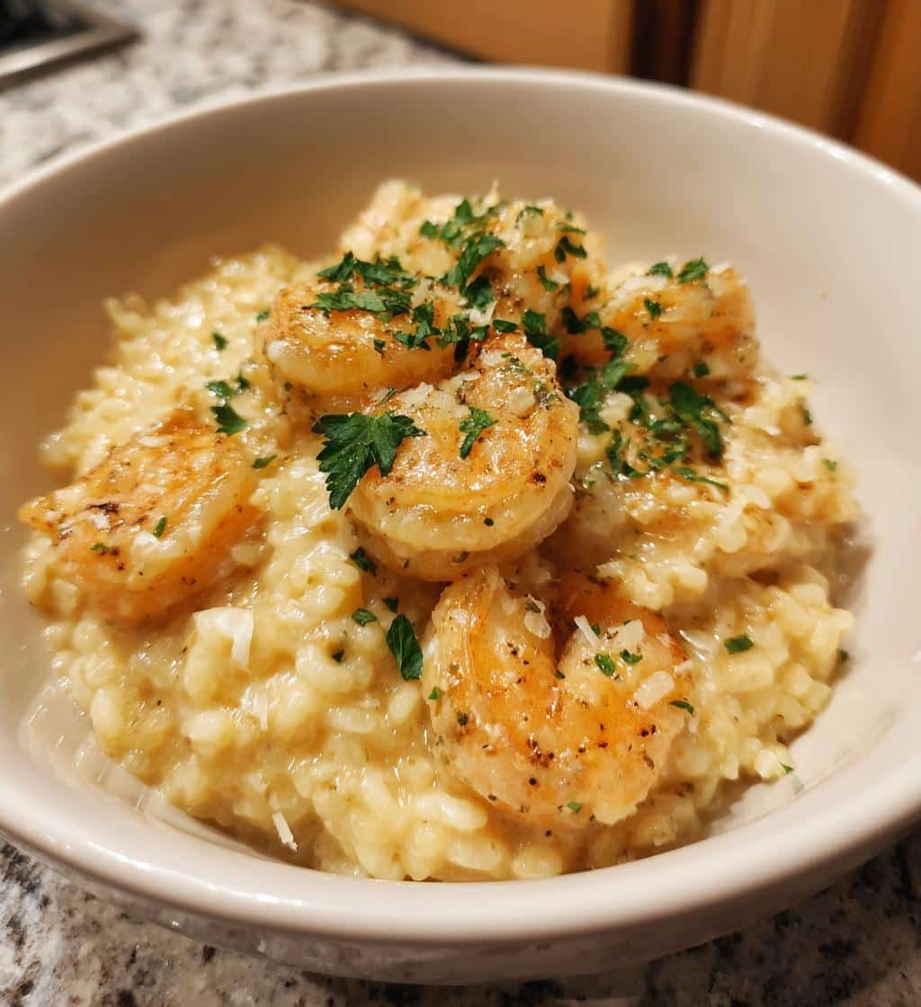 Air Fryer Shrimp Risotto Garlic - detail 1