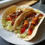 Air Fryer Smoky Tofu Wraps