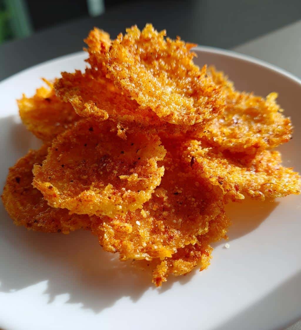 Air Fryer Spicy Dill Pickle Chips