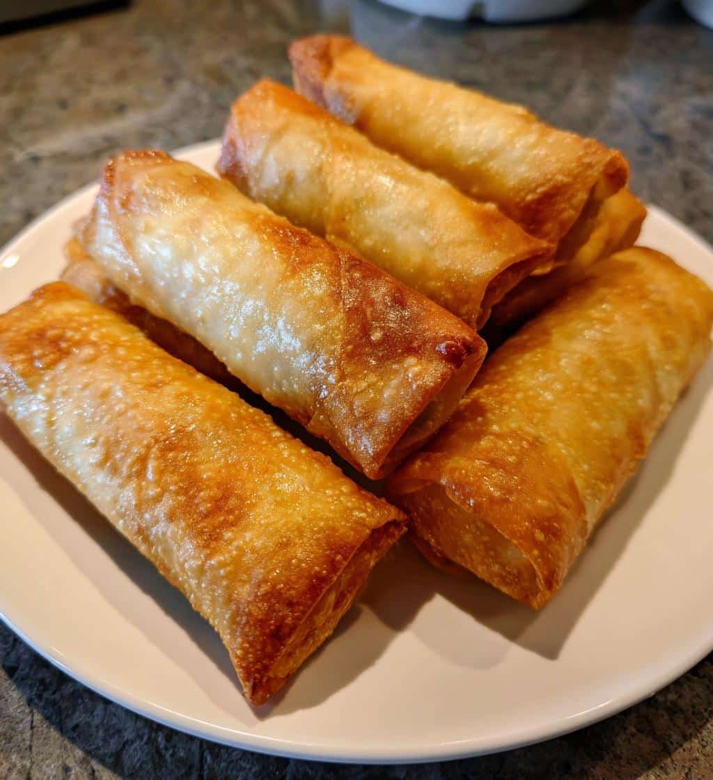 Crispy Air Fryer Spring Rolls Vegetable in Just 25 Minutes 4 Air Fryer Spring Rolls Vegetable - detail 1