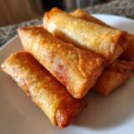 Air Fryer Spring Rolls Vegetable