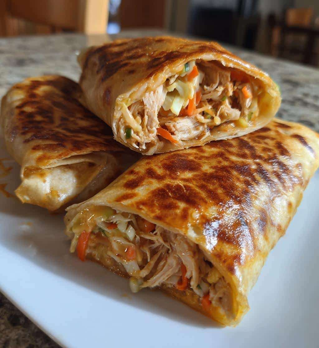 Air Fryer Sriracha Lime Mayo Wraps - detail 1