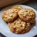Air Fryer Strawberry Shortcake Crunch Cookies