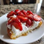Air Fryer Strawberry Shortcake Pizza