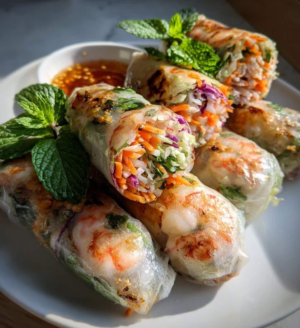 Air Fryer Summer Rolls Fresh - detail 1