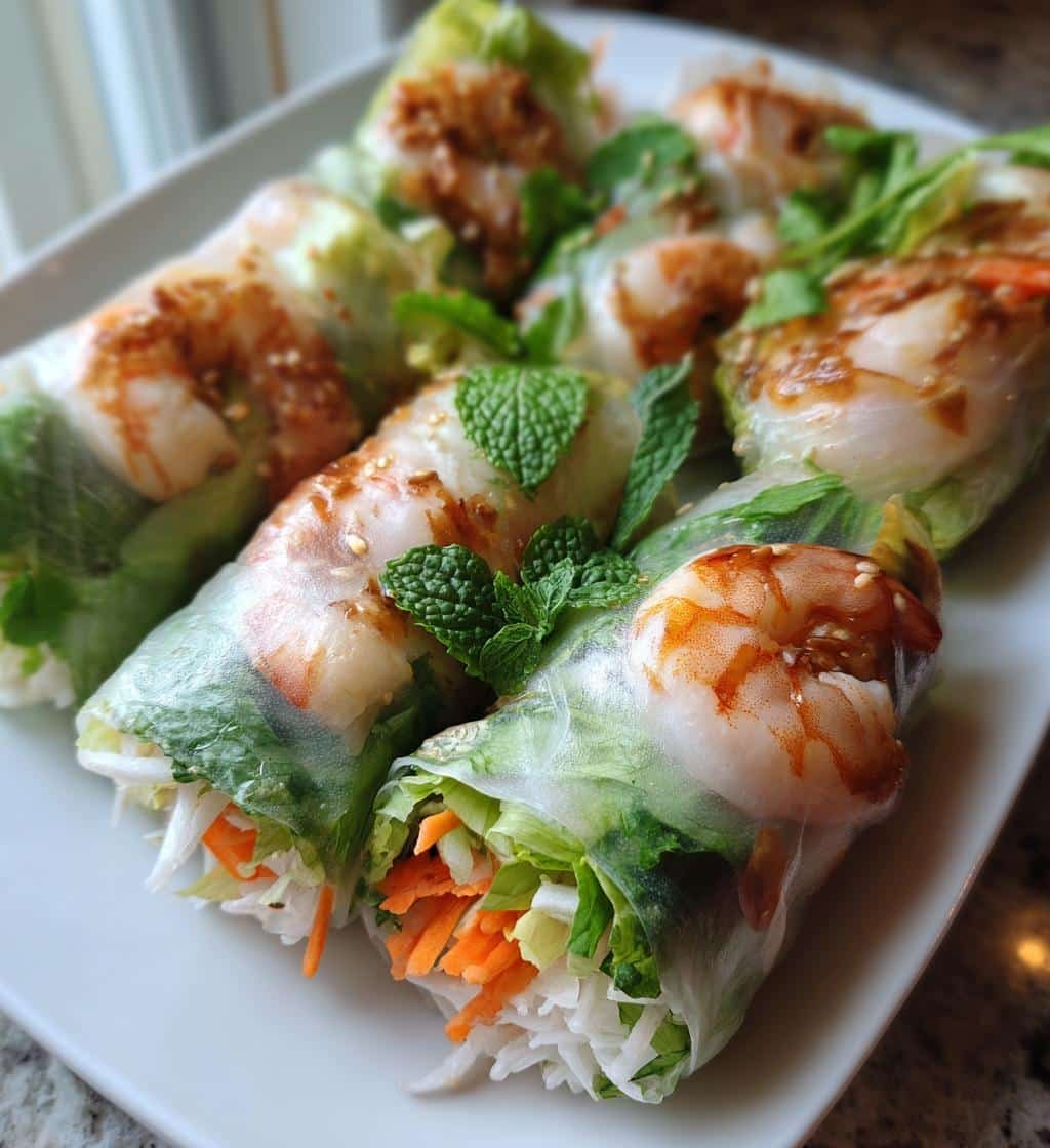 Air Fryer Summer Rolls Fresh - detail 1