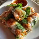 Air Fryer Summer Rolls Fresh