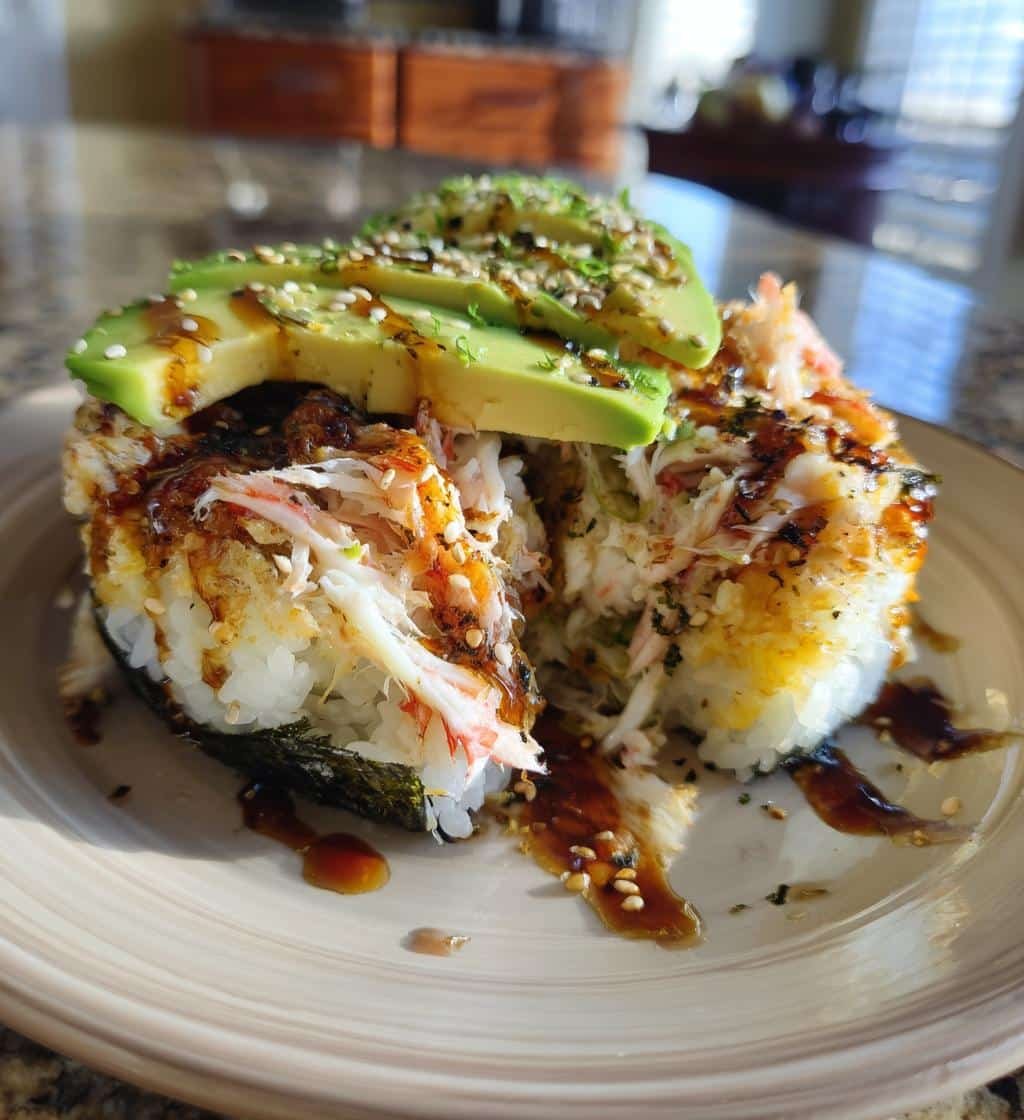 Air Fryer Sushi Pizza - detail 1