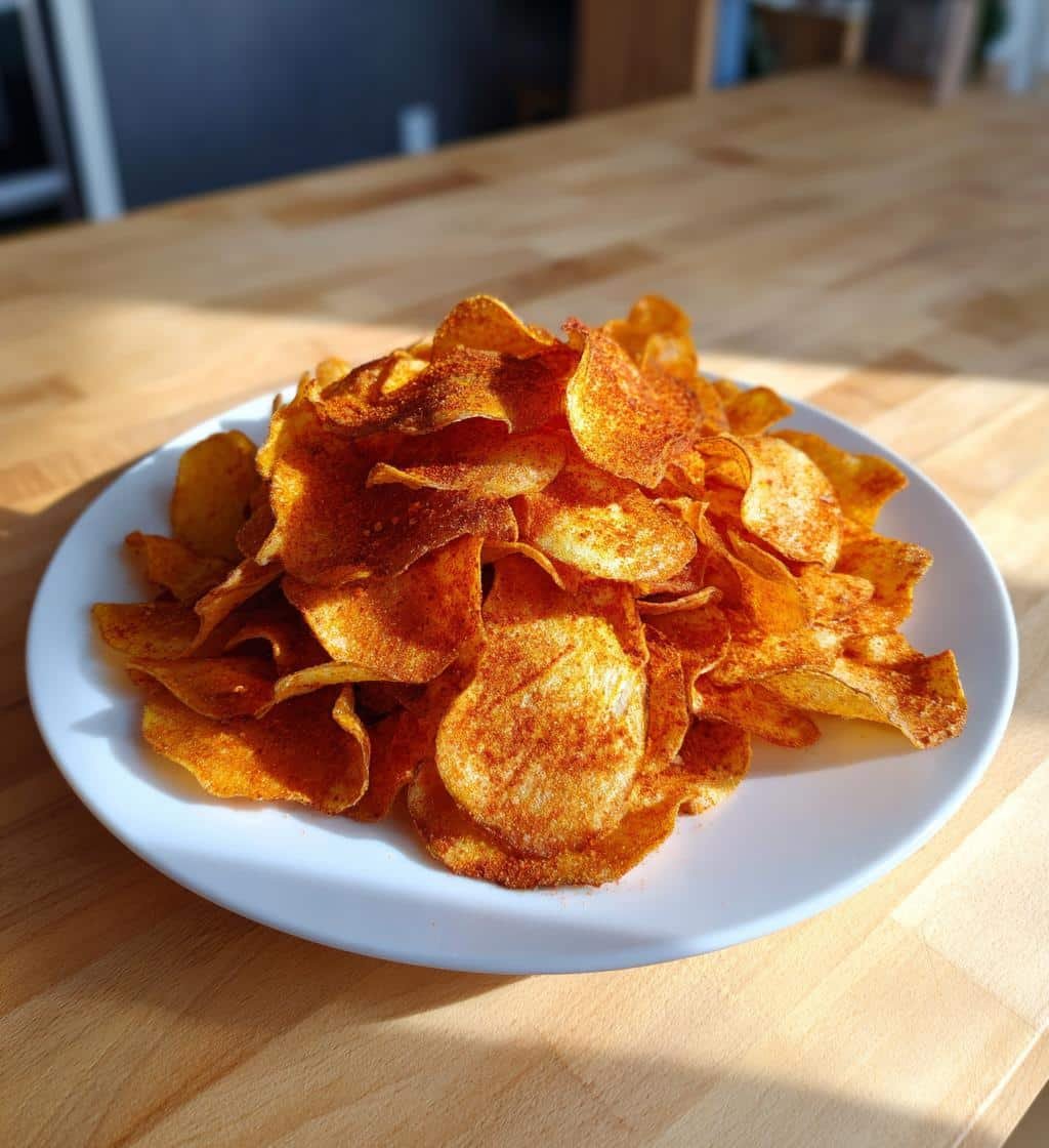 Air Fryer Sweet Paprika & Garlic Chips - detail 1