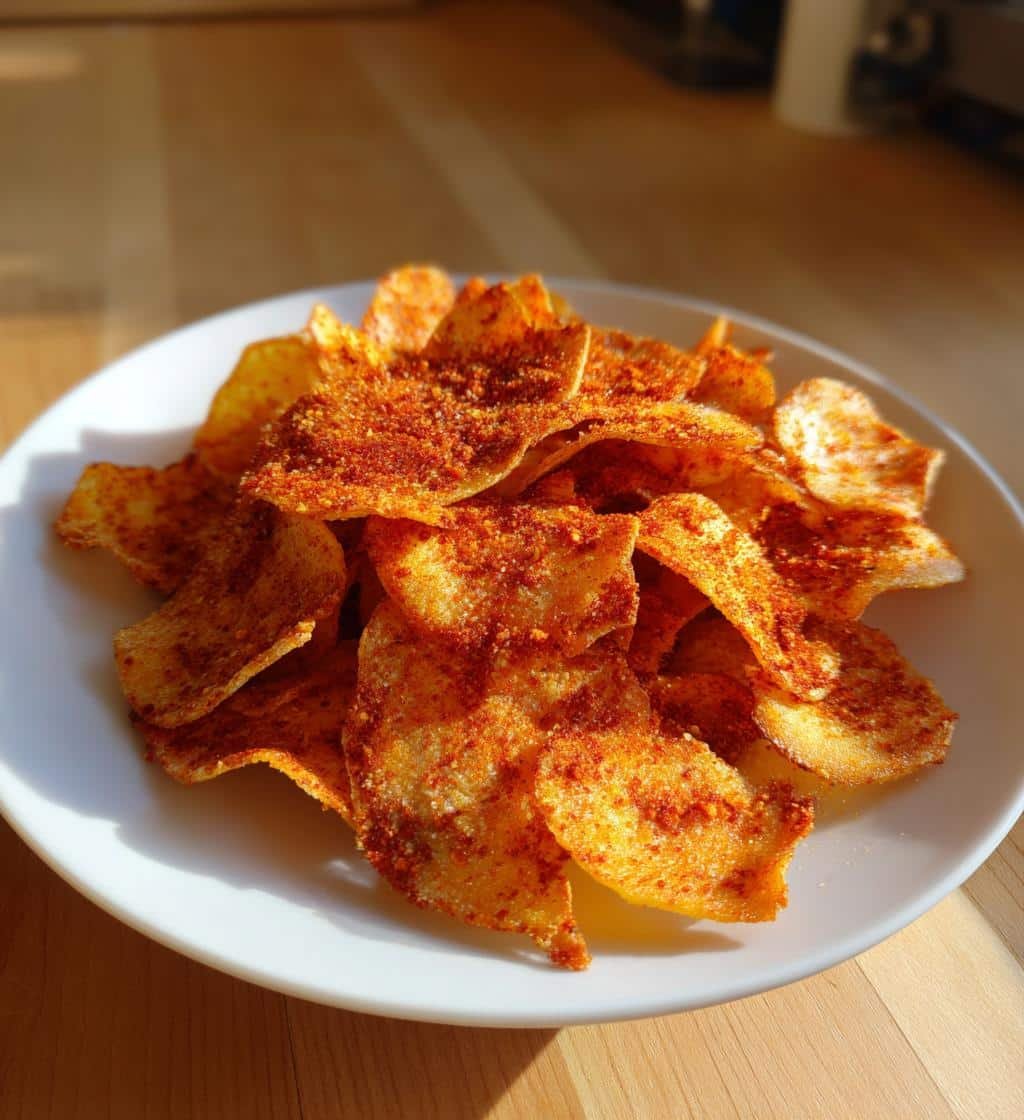 Air Fryer Sweet Paprika & Garlic Chips