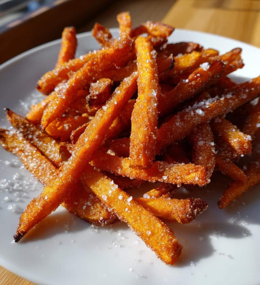 Air Fryer Sweet Potato Fries Cinnamon Sugar