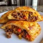 Air Fryer Taco pocket bites with biscuit dough