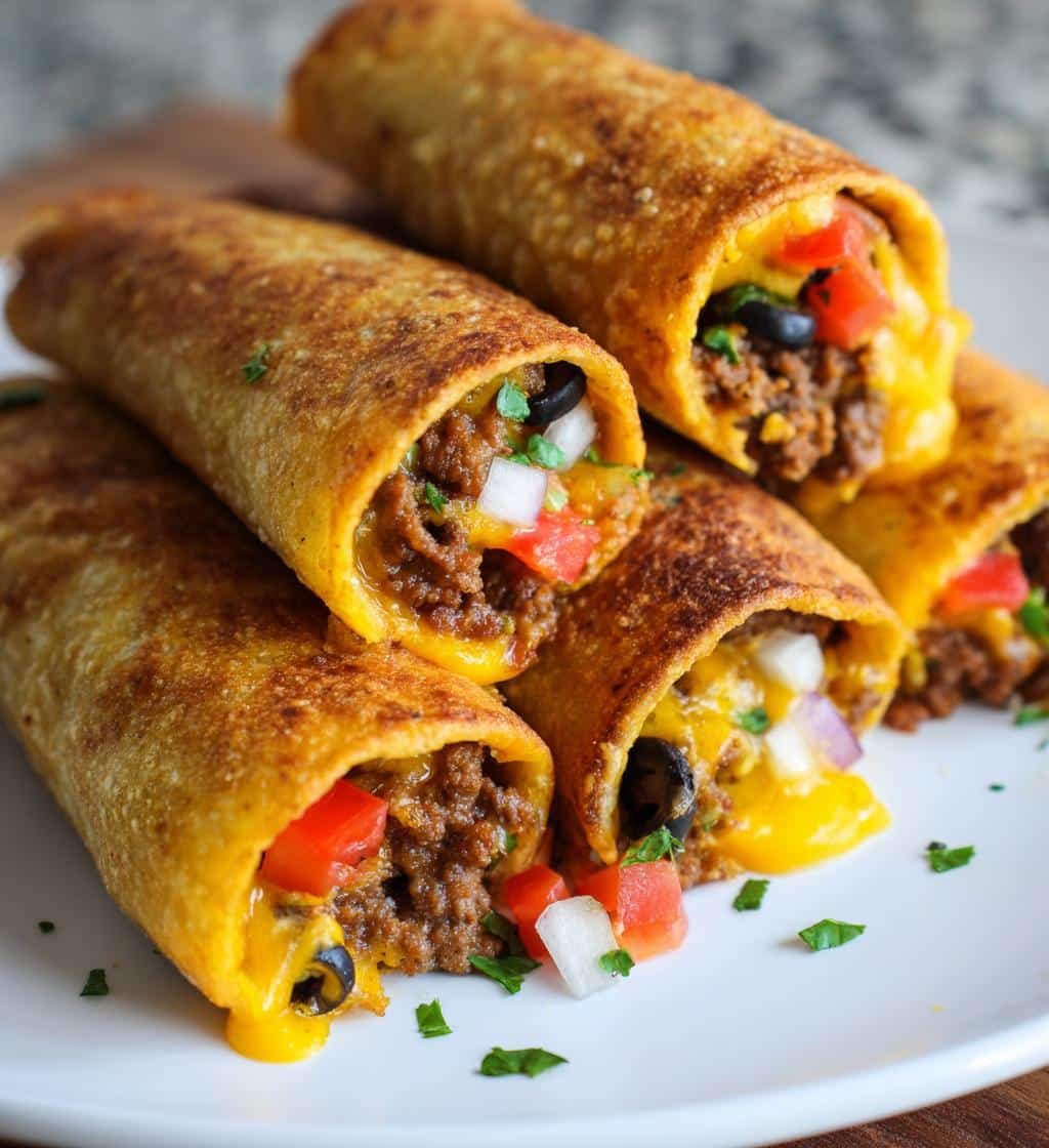 Air Fryer Taco pocket bites