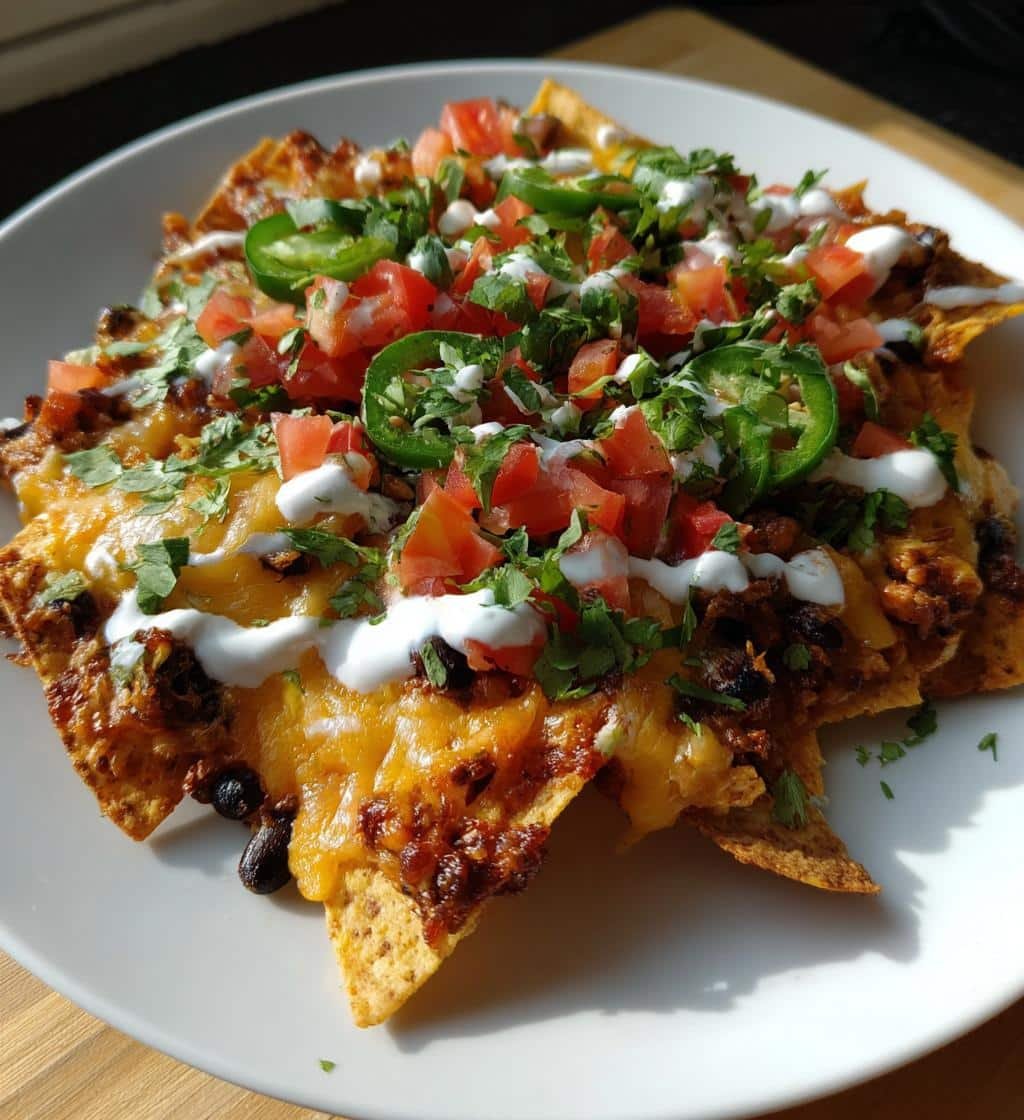 Air Fryer Tortilla Nachos