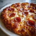 Air Fryer Truffle Honey Drizzle Pizza