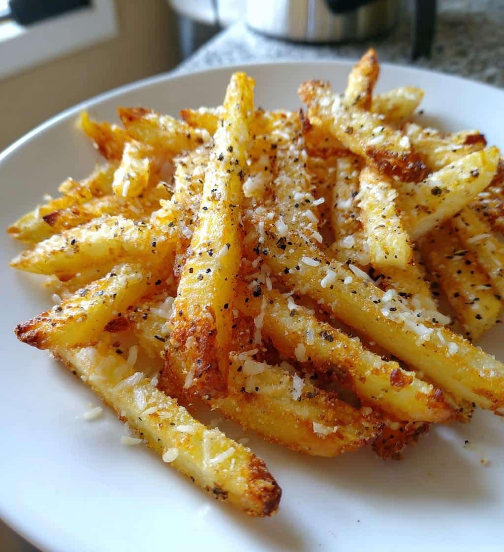 Air Fryer Truffle Oil Parmesan Fries - detail 1
