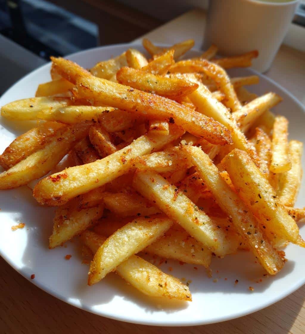 Air Fryer Truffle Parmesan Fries - detail 1