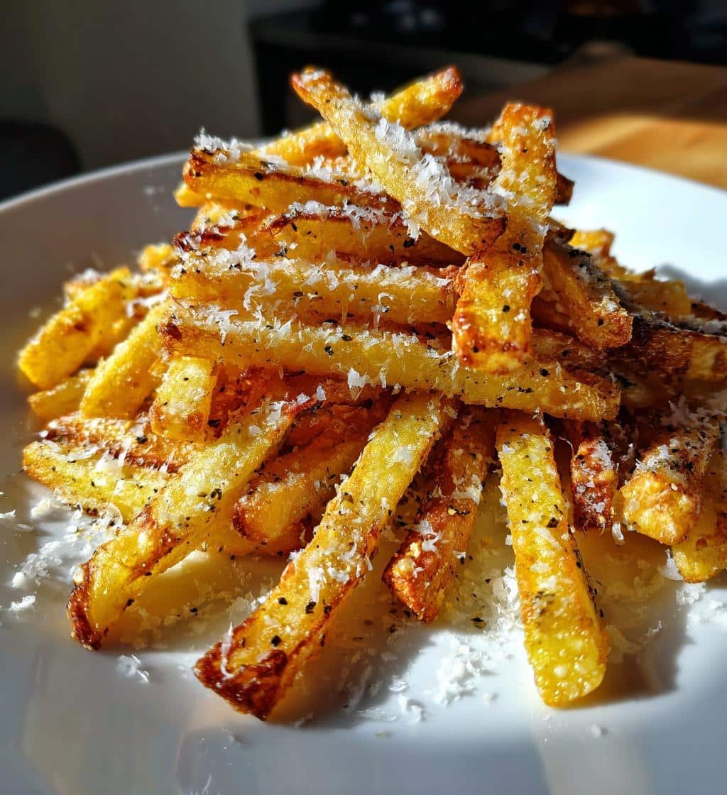 Air Fryer Truffle Parmesan Fries