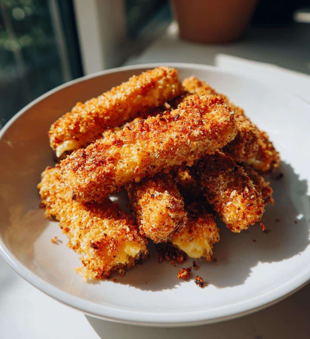 Air Fryer Vegan Mac-and-Cheese Sticks - detail 1