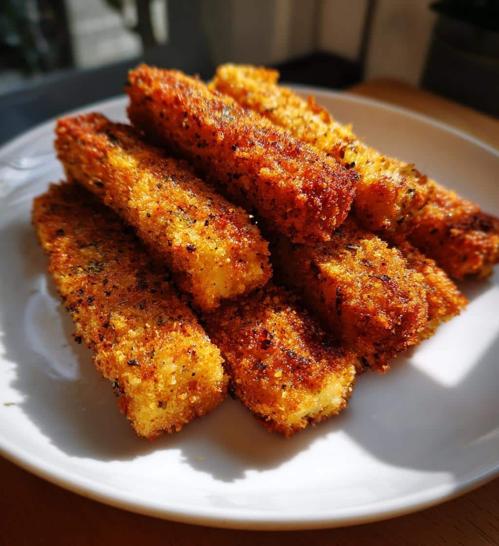 Air Fryer Vegan Mac-and-Cheese Sticks