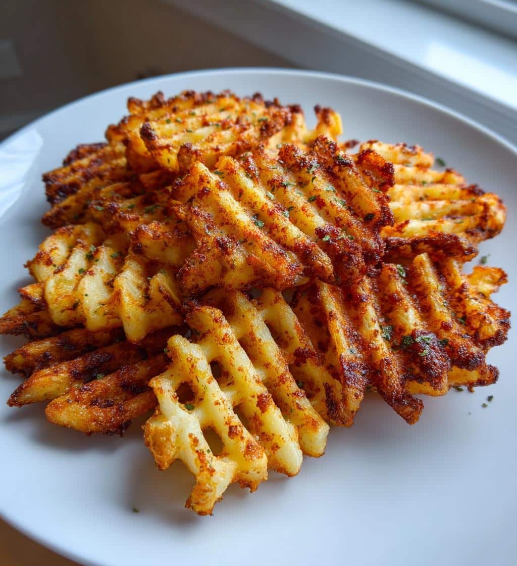 Air Fryer Waffle Fries Seasoned - detail 1