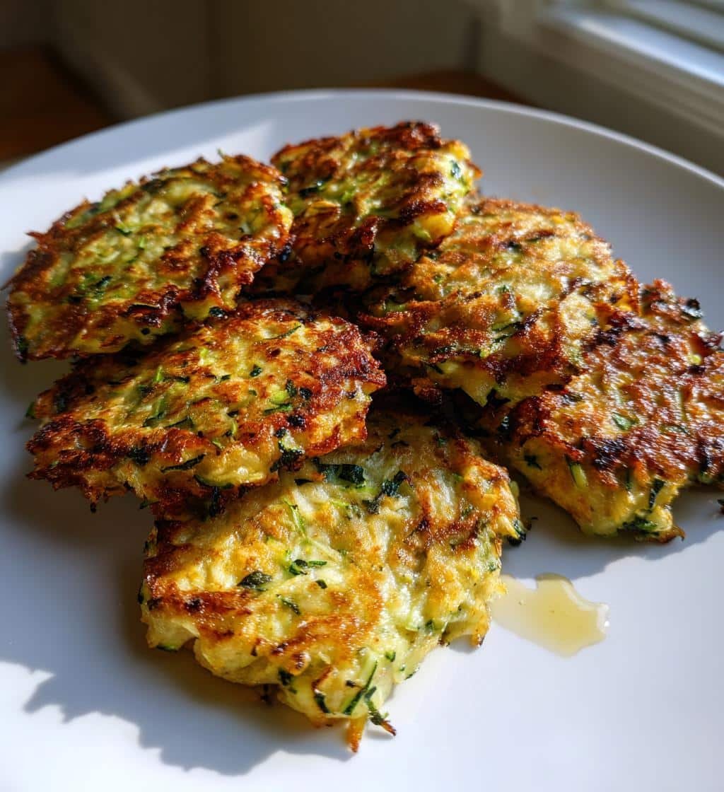 Air Fryer Zucchini Patties - detail 1