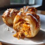 Buffalo Chicken Crescent Roll Bombs (Air Fryer)