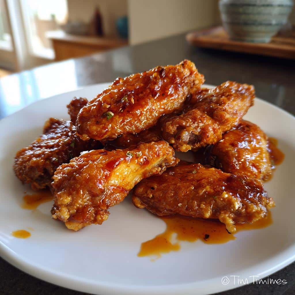 Chipotle Lime Honey Air Fryer Wings - detail 1