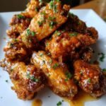 Creole Garlic Butter Wings (Air Fryer)